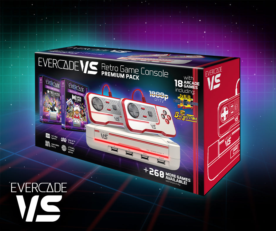 Evercade Console Premium Pack +3 Namco/Atari/Interplay