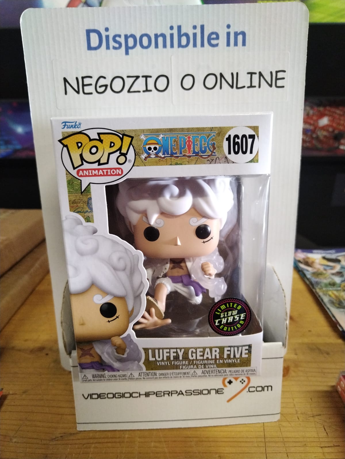 ONE PIECE - FUNKO POP! ワンピース　ルフィ　ギア5  ニカ　チェイス　蓄光 Funko Pop! One Piece - Monkey D. Luffy Gear 5 (CHASE)