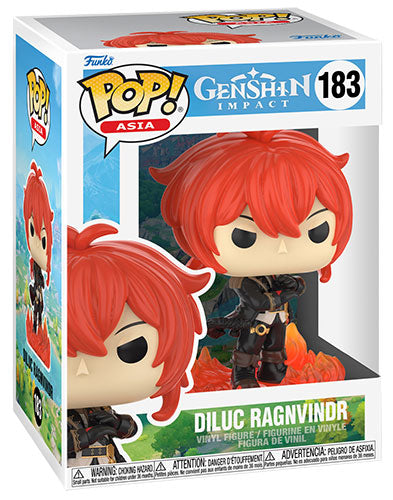 POP Genshin Impact - Paimon Funko Pop! Figura in vinile (mescolata con custodia protettiva compatibile Pop Box), multicolore, 9,5 cm