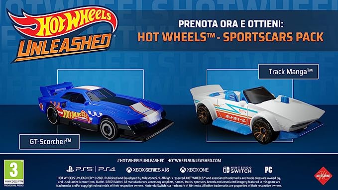 Hot Wheels Unleashed 2 Day One Edition Playstation 4 [PREORDINE] (8578766700880) (8592449175888)
