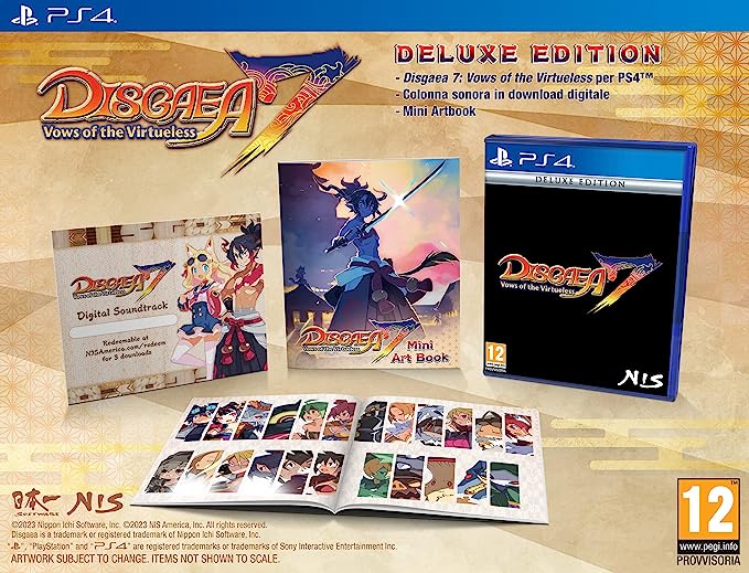 Disgaea 7: Vows of the Virtueless Deluxe Edition  Playstation 4 [PREORDINE] (8576814612816)