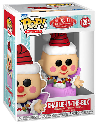 FUNKO POP Rudolph Charlie-In-The-Box 1264  [PRE-ORDER] (8709523964240)