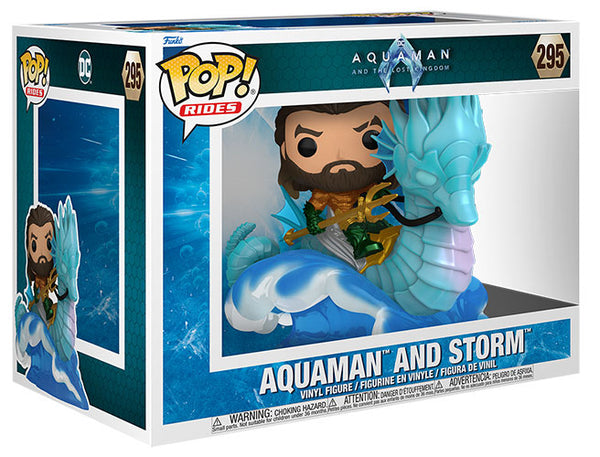 FUNKO POPS Aquaman and The Lost Kingdom Aquaman on Storm 295 [PRE-ORDER] (8707718021456)