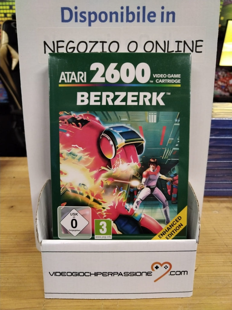 Berzerk - Enhanced Edition ATARI 2600 EDIZIONE EUROPEA (8771976757584)