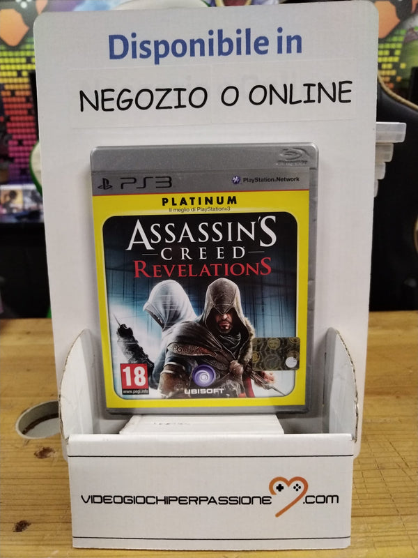 ASSASSIN'S CREED REVELATIONS  PS3 (usato garantito)(versione italiana) (8783032156496)