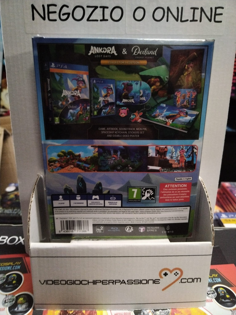 Ankora : Lost Days & Deiland: Pocket Planet Collector's Edition Playstation 4 Edizione Europea [PRE-ORDINE] (8064755335470)