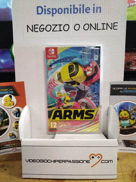 Arms -  Nintendo Switch  Edizione ITALIANA  Versione su scheda (9185940832592)