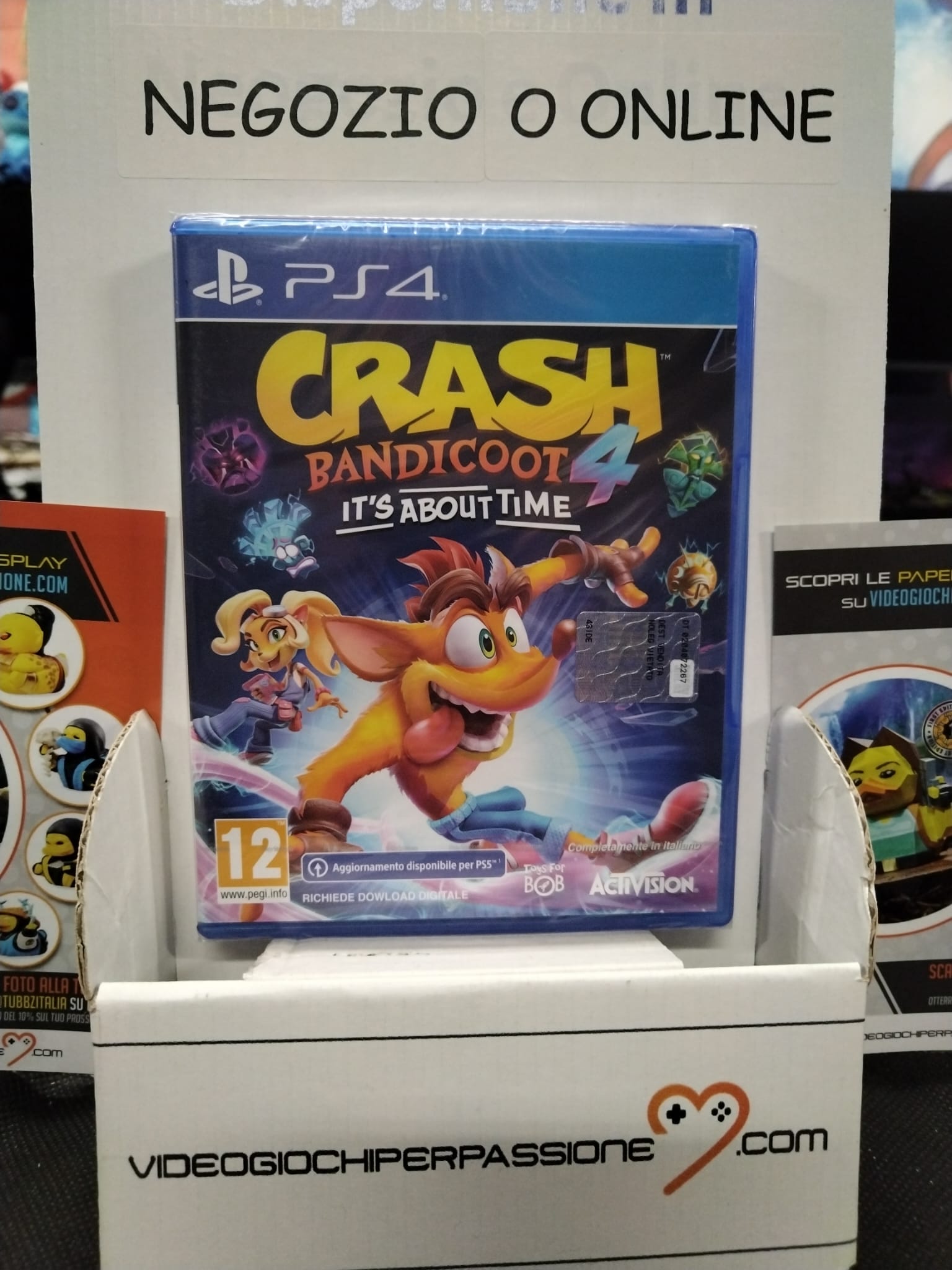 Crash Bandicoot 4: Its About Time - Playstation 4 Edizione ITALIANA