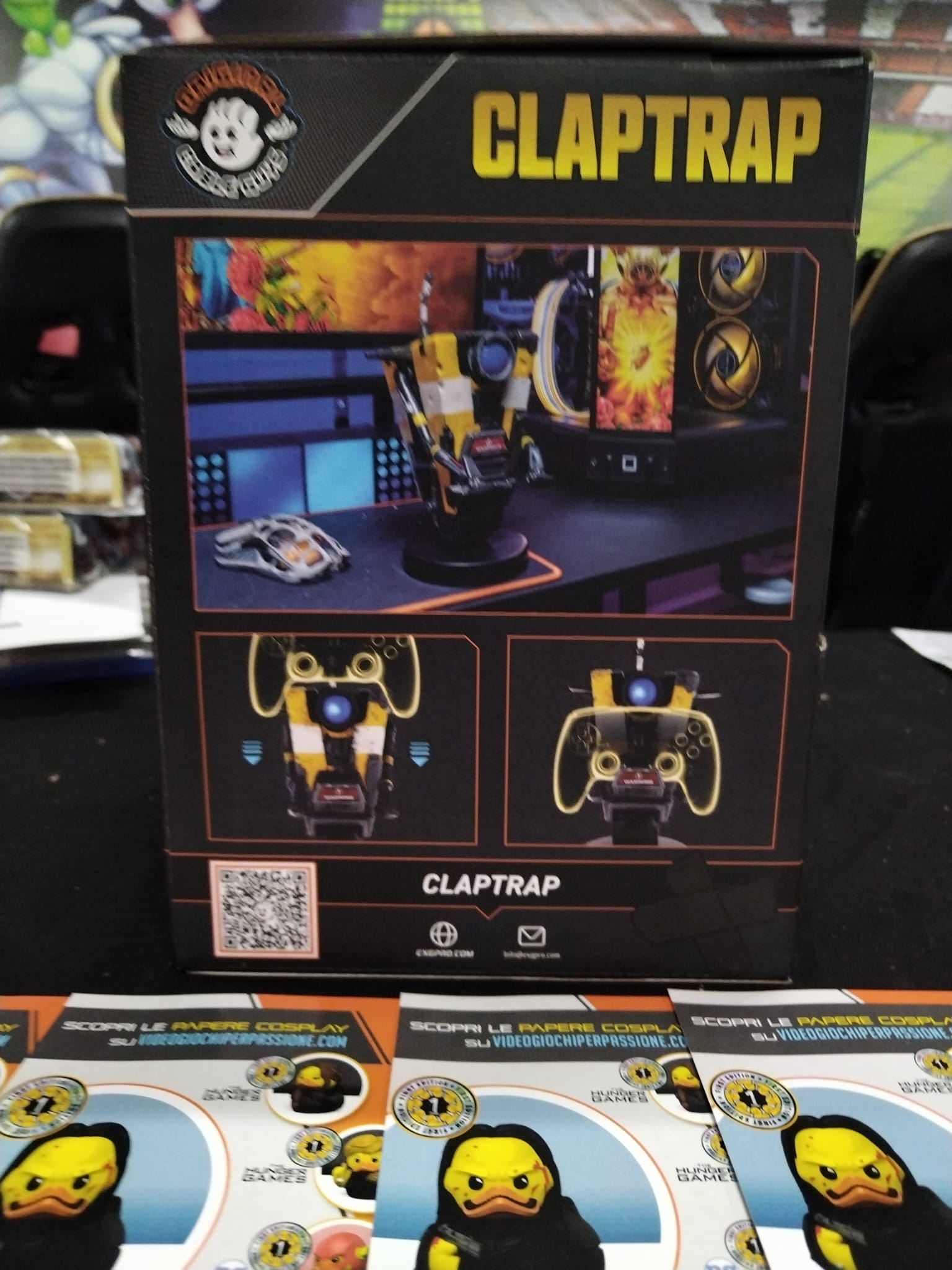 特撮 CLAPTRAP CL4P-TP Gentleman Caller Claptrap Cable Guys Controller Holder Review - It Still Can