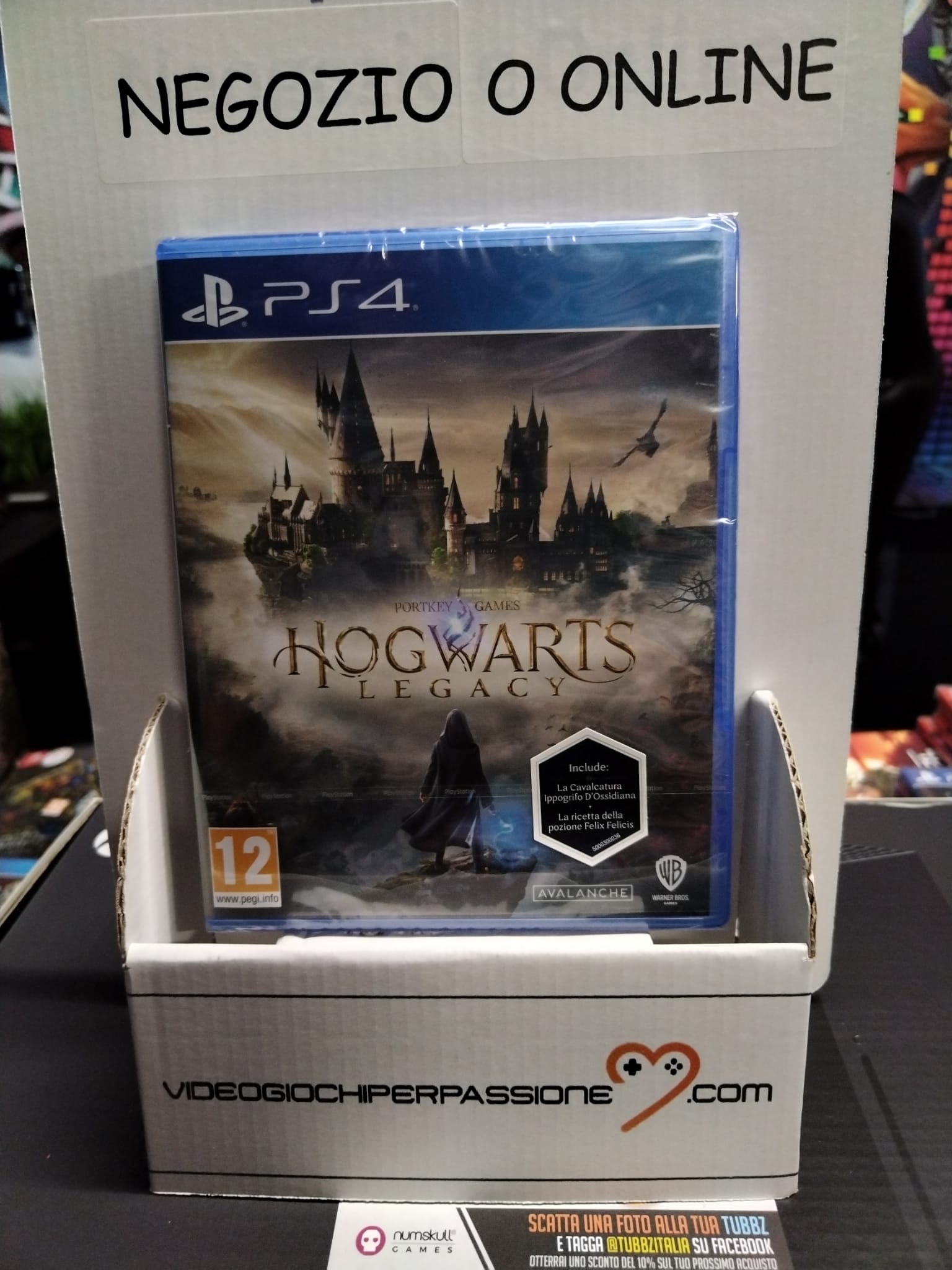 HOGWARTS LEGACY PS4 VIDEOGIOCO HARRY POTTER PLAYSTATION 4 ITALIANO GIOCO  NUOVO