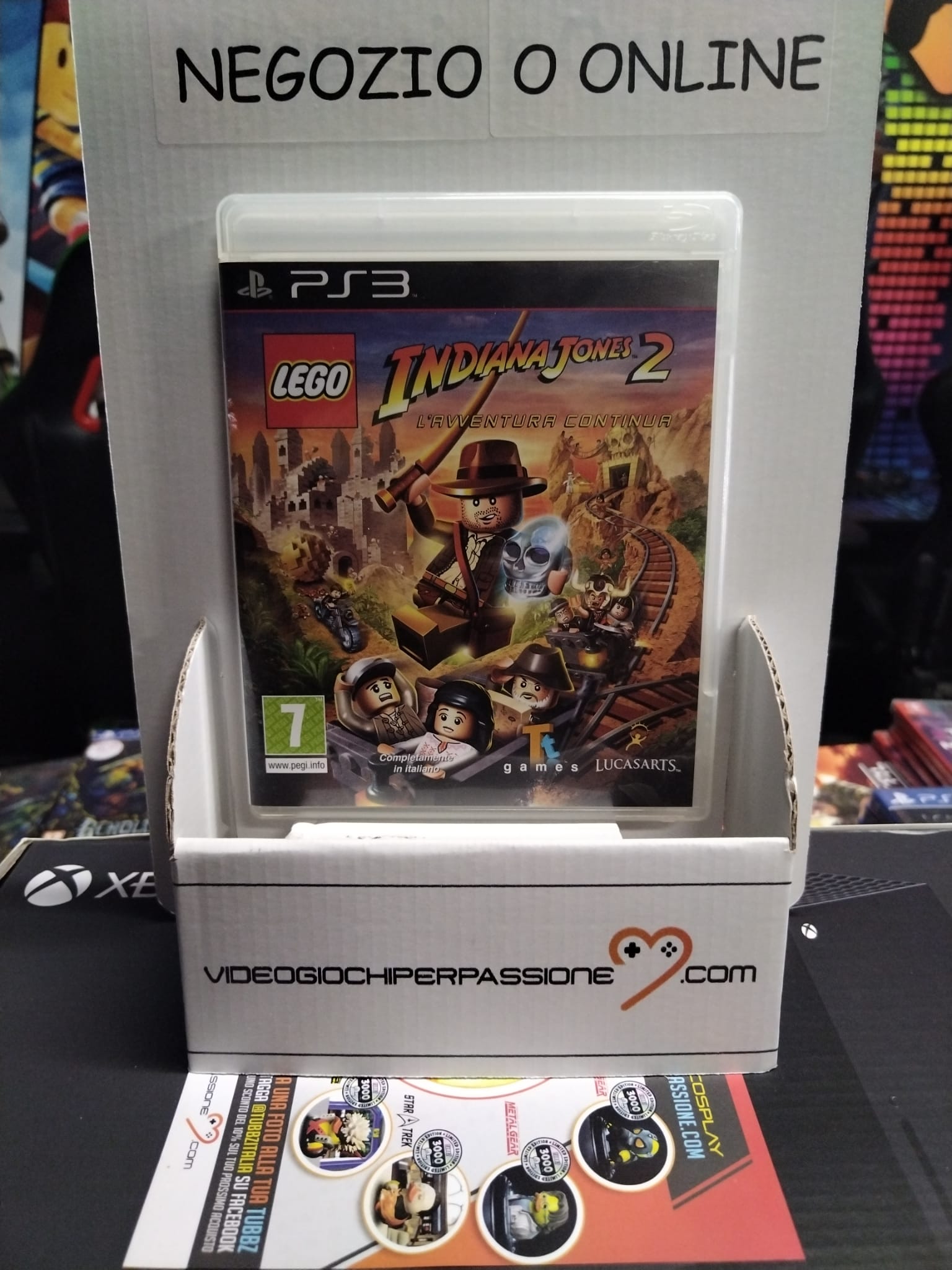 Jogo Lego Indiana Jones 2 A Aventura Continua PS3 Usado - Meu Game Favorito