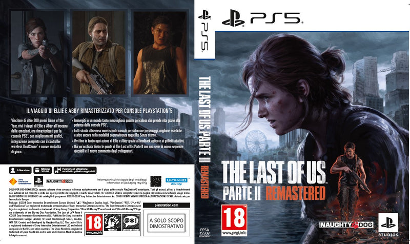 The Last of Us Parte II Remastered Playstation 5 Edizione Italiana [PRE-ORDINE] (8732096659792)