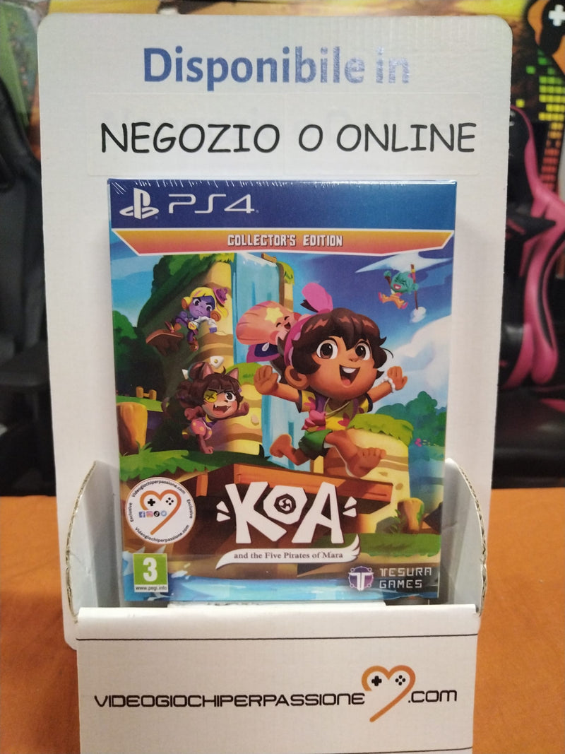 Koa and the five pirates of Mara collector's edition Playstation 4 (8567693115728)