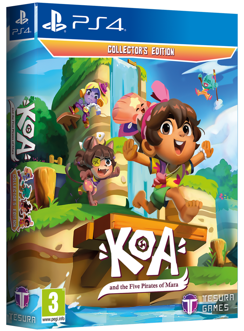 Koa and the five pirates of Mara collector's edition Playstation 4 [PREORDINE] (8567693115728)