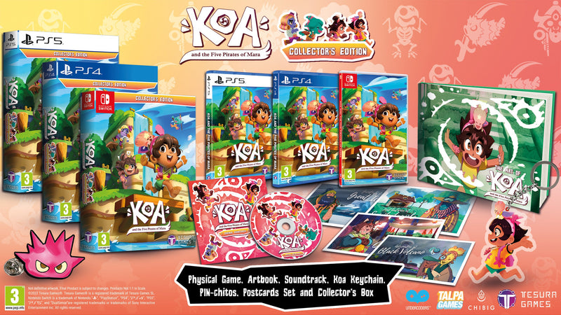 Koa and the five pirates of Mara collector's edition Playstation 5 [PREORDINE] (8567686857040) (8567693115728)