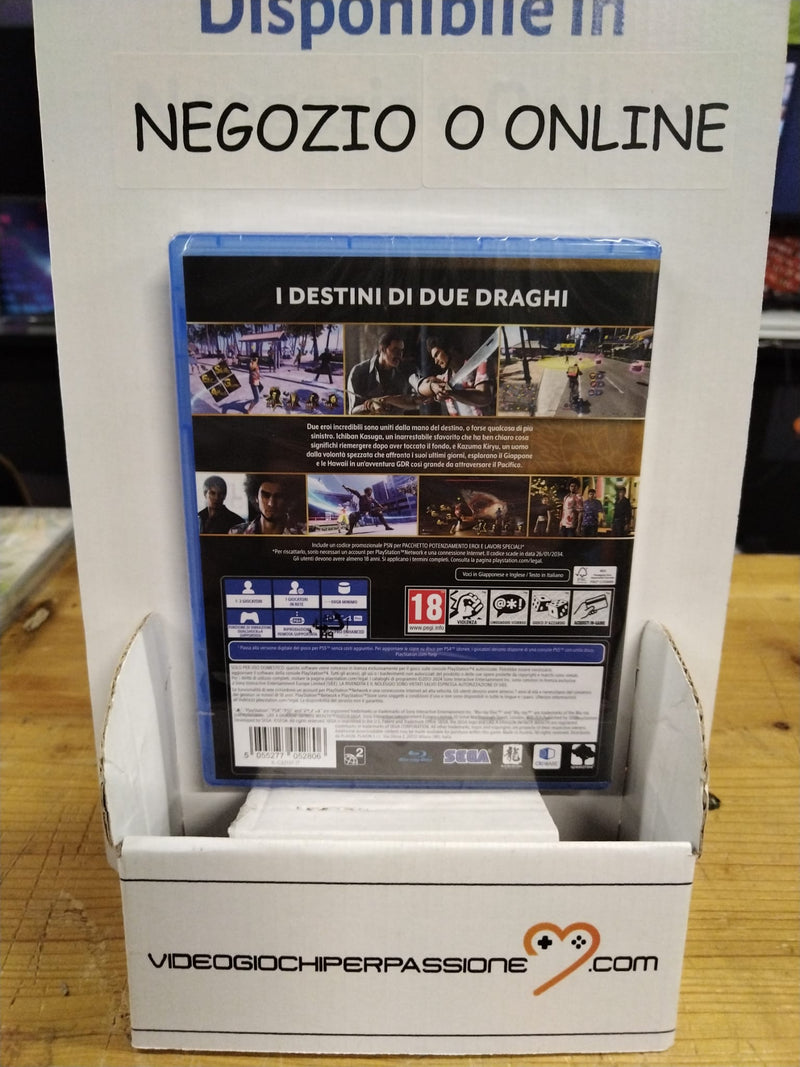Like a Dragon Infinite Wealth Playstation 4 Edizione ITALIANA (8750571061584)
