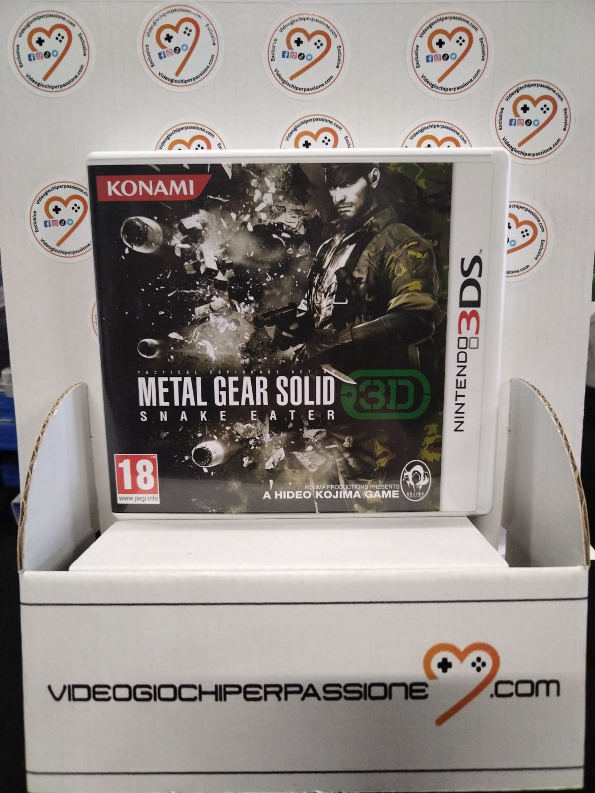 metal gear solid nintendo 3ds METAL GEAR SOLID SNAKE EATER NINTENDO 3DS EDIZIONE ITALIANA