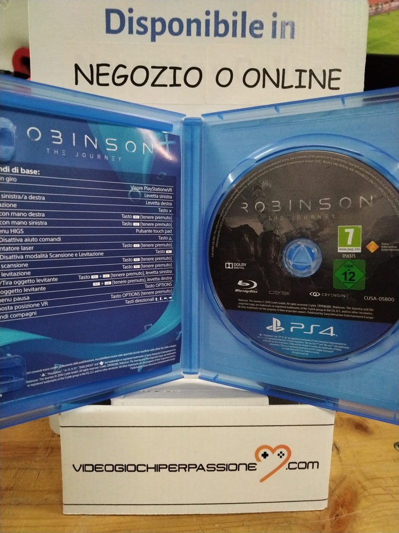 ROBINSON PS4 RICHIEDE PLAYSTATION VR (versione italiana)(usato garantito) (4702019321910)