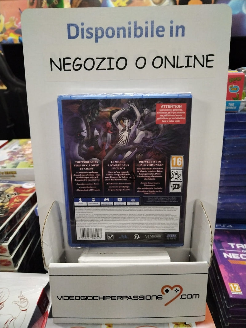 Shin Megami Tensei III: Nocturne HD Remaster Playstation 4 Edizione Europea (6544855236662)