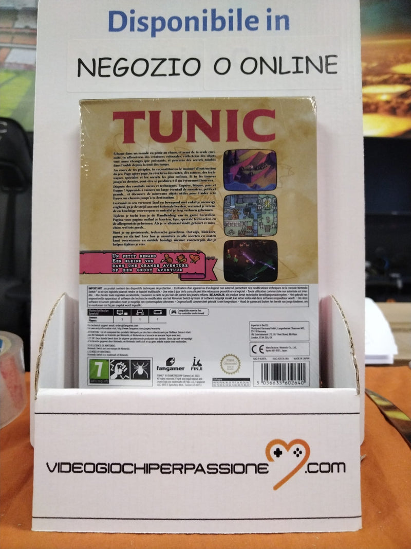 Tunic Nintendo Switch Edizione Europea (8357589483856)