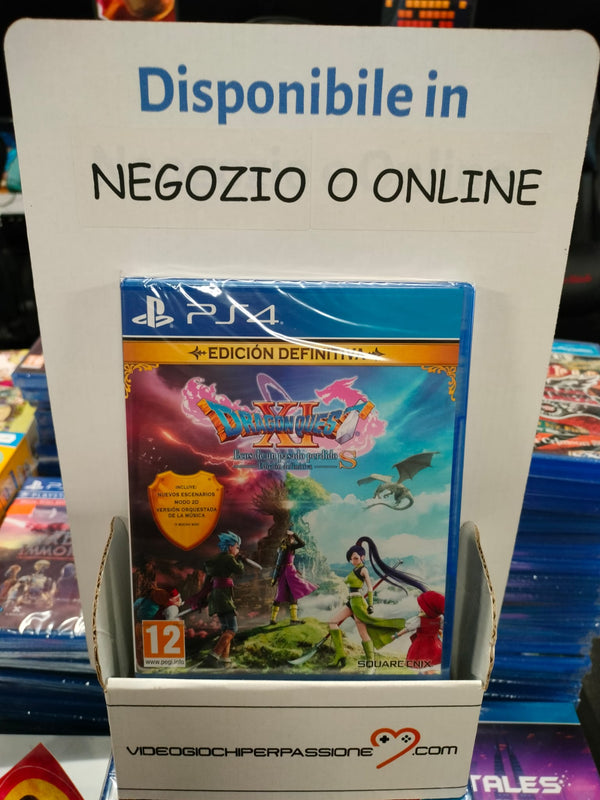 Dragon Quest XI Echi di un'era Perduta Playstation 4 Edizione Spagnolo (con Italiano) (8755662225744)