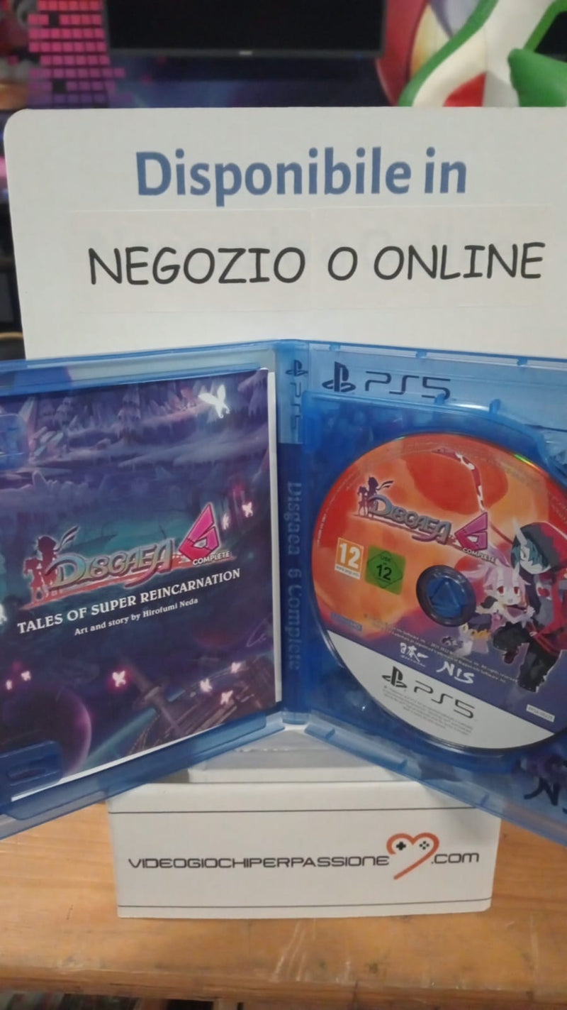 Disgaea 6 Complete Playstation 5 Edizione Italiana [USATO] (8774569066832)