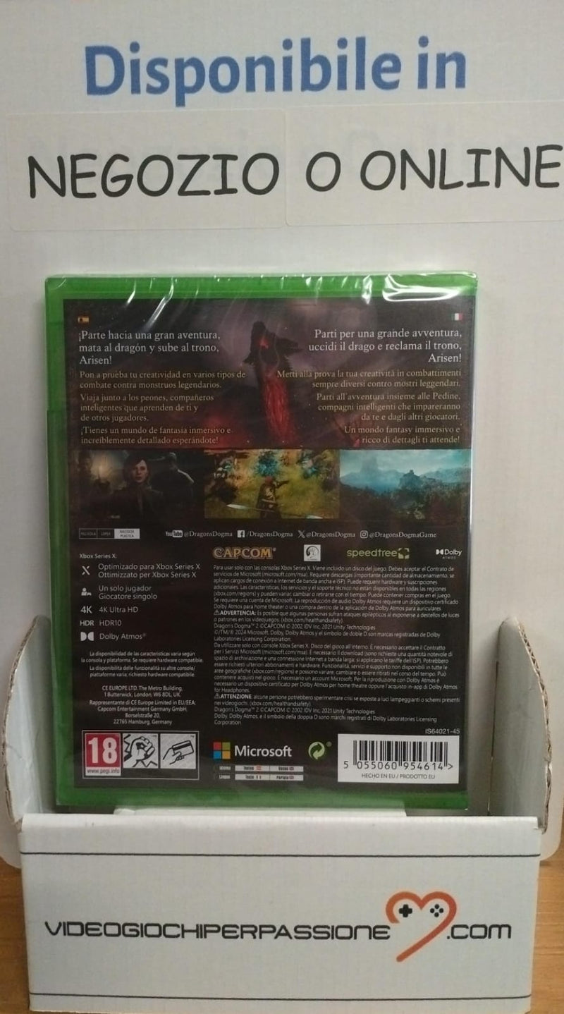 Dragon's Dogma 2 Xbox Serie X Edizione Europea (9031221412176)