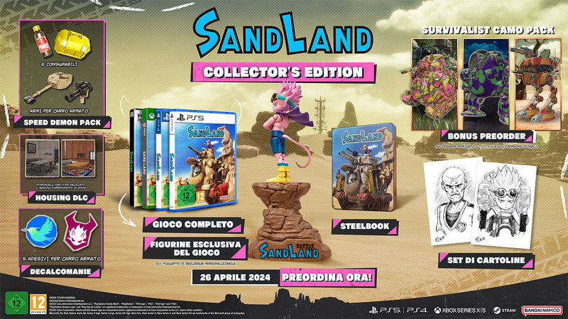Sand Land Collector's Edition Playstation 5 Edizione Europea [PRE-ORDER] (9037457883472)