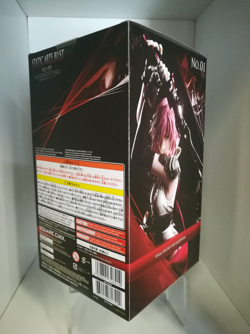 Final Fantasy XIII Lightning Static Arts Bust (6615474733110)