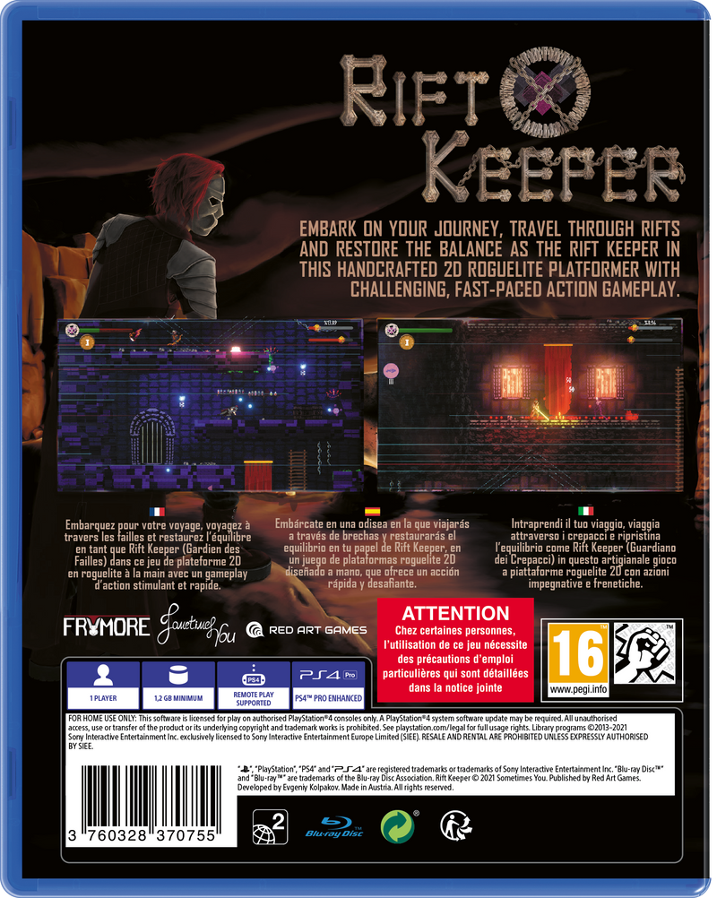 Rift Keeper Playstation 4 [PRE-ORDER] (6721674969142)