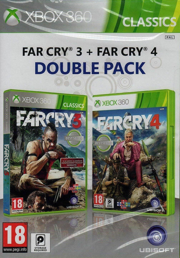 FAR CRY 3 & FAR CRY 4 Double Pack XBOX 360 (multilingue) (4806963724342)