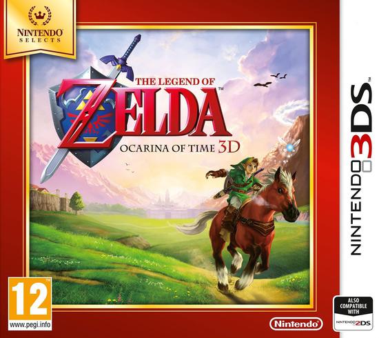 THE LEGEND OF ZELDA OCARINA OF TIME 3D SELECT NINTENDO 3DS EDIZIONE INGLESE (4558536146998)