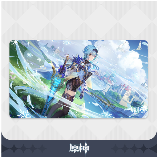 Genshin Impact Dance of the Shimmering Wave - Mouse Pad – Eula - 70x40cm (8043920589102)