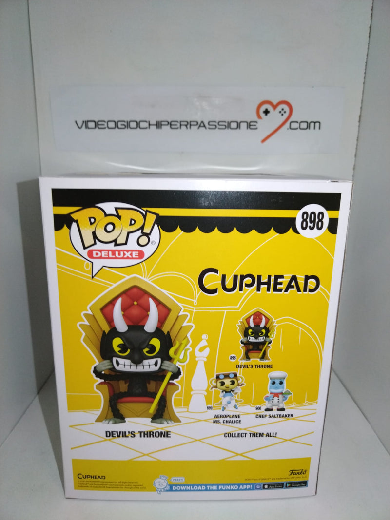 Cuphead POP! Deluxe  Devil in Chair 9 cm (8143285059886)