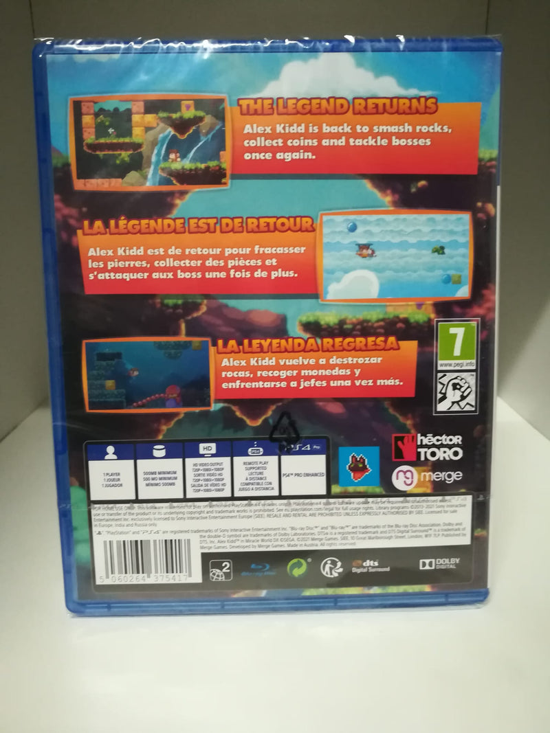 Alex Kidd in Miracle World DX! Playstation 4 Edizione Europea (6565448319030)