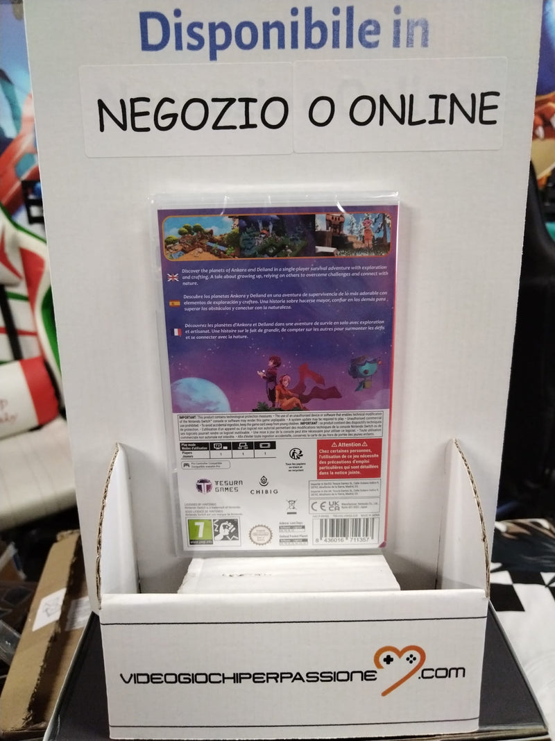 Ankora : Lost Days & Deiland: Pocket Planet Nintendo Switch Edizione Europea (8064713031982)