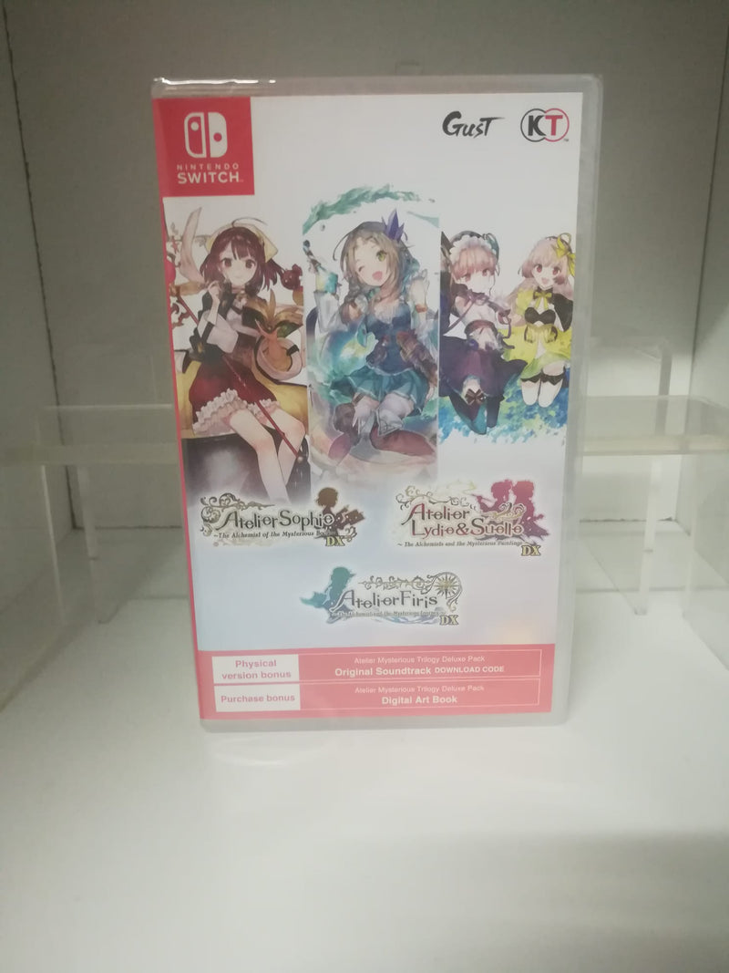 Atelier Mysterious Trilogy Deluxe Pack Nintendo Switch Edizione Asiatica (6547388760118)