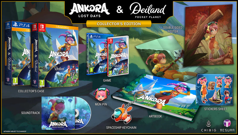 Ankora : Lost Days & Deiland: Pocket Planet Collector's Edition Playstation 4 Edizione Europea [PRE-ORDINE] (8064755335470) (8064761856302)