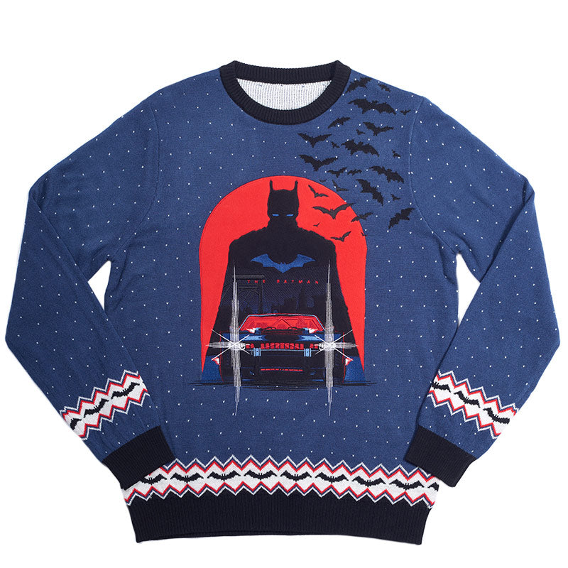The Batman Maglione Ufficiale Natalizio -  Ugly Sweater (8001051066670)