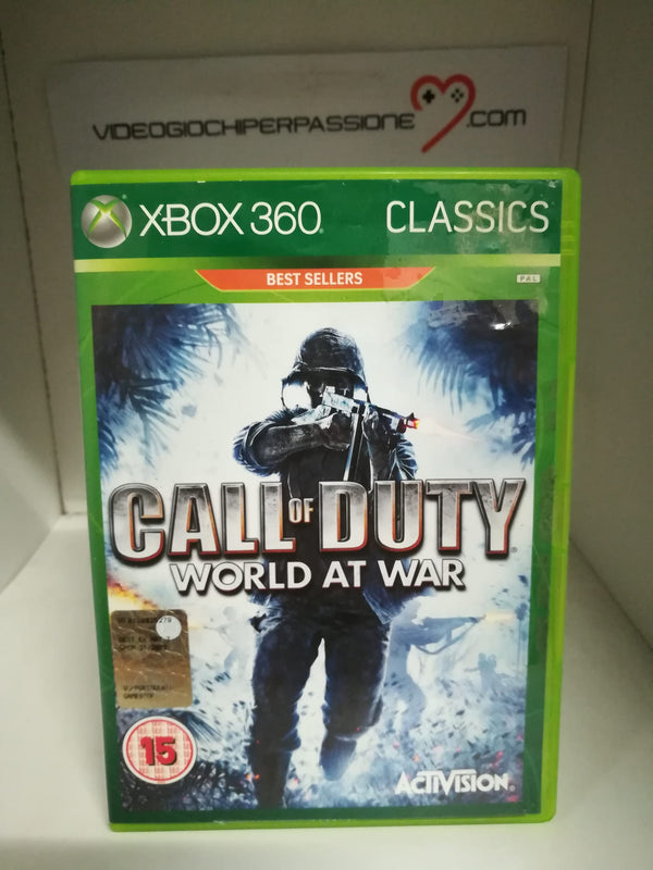 CALL OF DUTY WORLD AT WAR XBOX 360 (usato garantito) (6738186567734)
