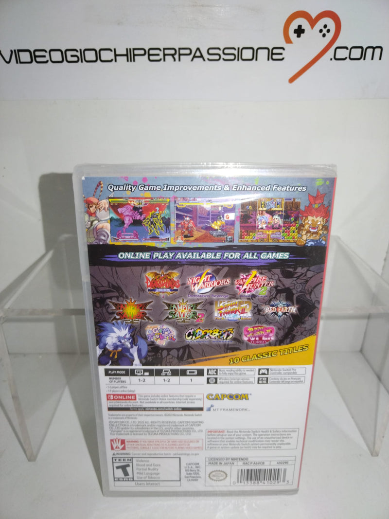 Capcom Fighting Collection Nintendo Switch Edizione Americana (6686370562102)