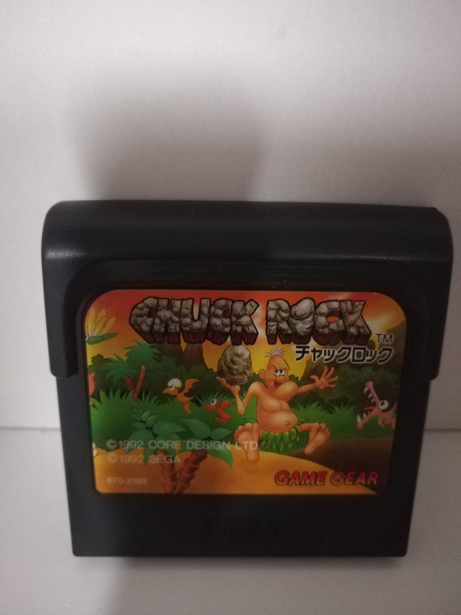 chuck rock game gear CHUCK ROCK GAME GEAR SEGA