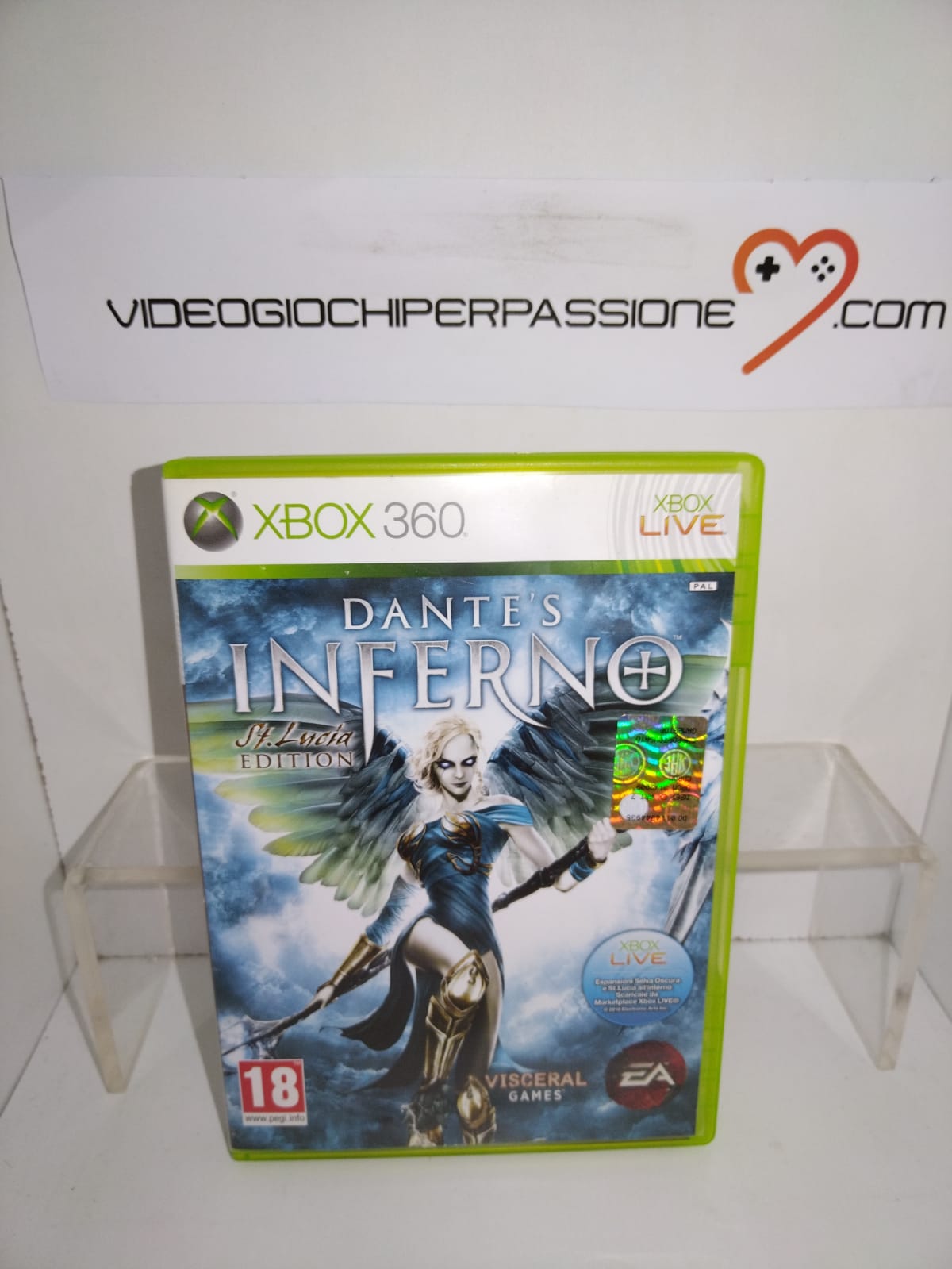 DANTE'S INFERNO ST. LUCIA EDITION Xbox 360 VERS ITALIANA Goty