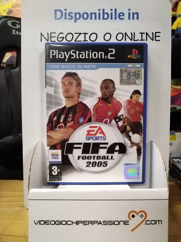 FIFA FOOTBALL 2005 PS2 (usato garantito)(versione italiana) (8138766582062)