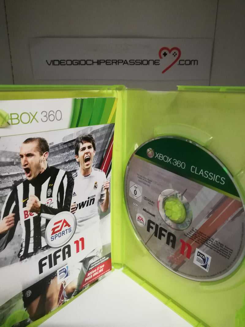 FIFA 11 XBOX 360 (usato)(versione italiana) (6690098675766)
