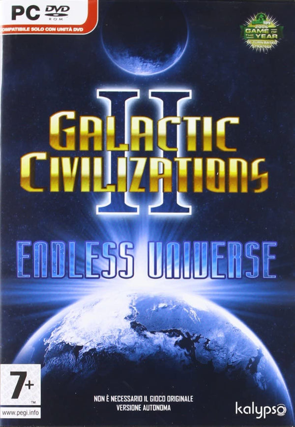 GALACTIC CIVILIZATIONS II ENDLESS UNIVERSE PC GAME (4691688849462)