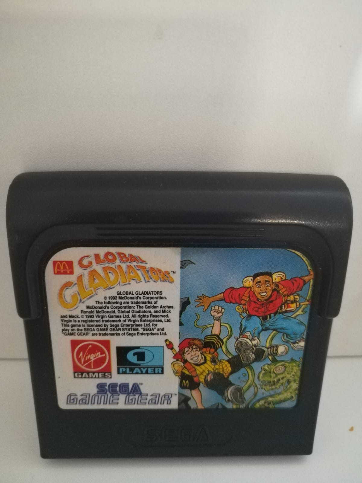 レア　GLOBAL GLADIATORS ゲームギア 北米版GEN]Mick & Mack as the Global Gladiators[ROMのみ](中古