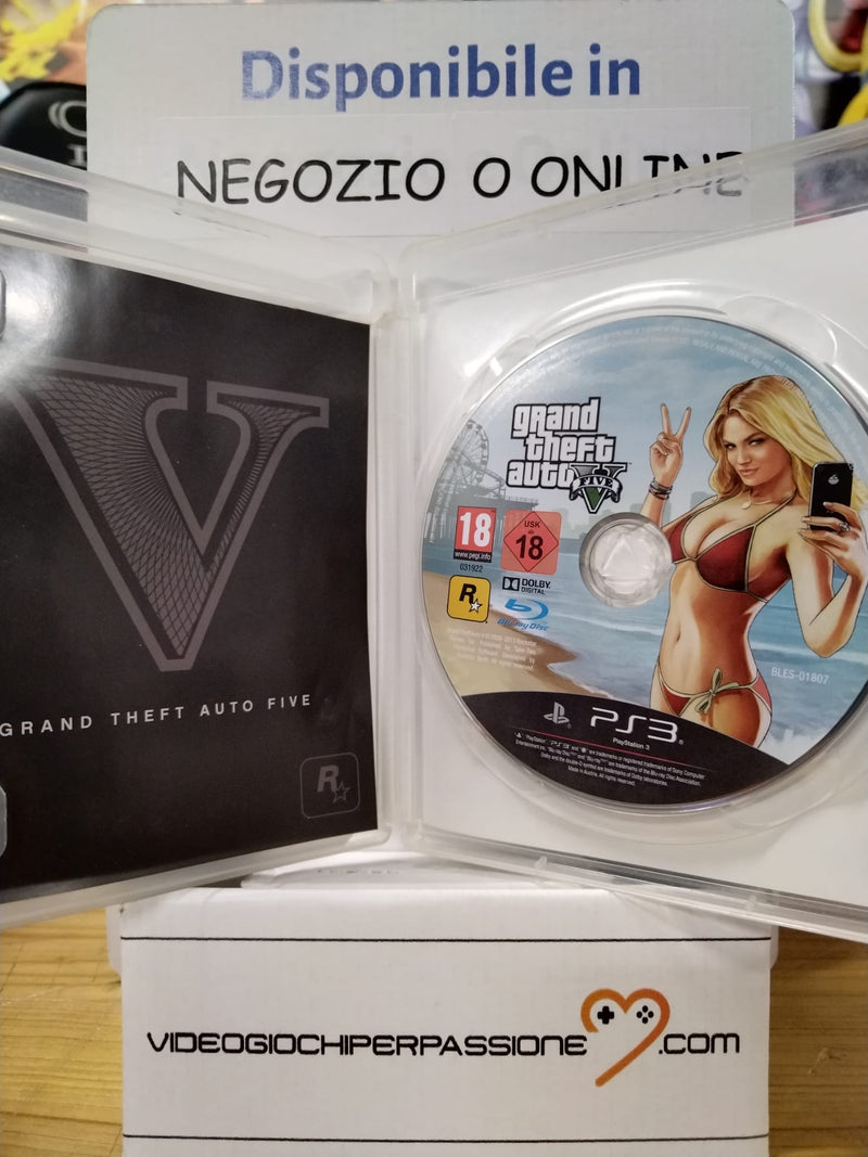 Grand Theft Auto V -GTA 5 PS3 (usato garantito)(versione italiana) (8139710988590)
