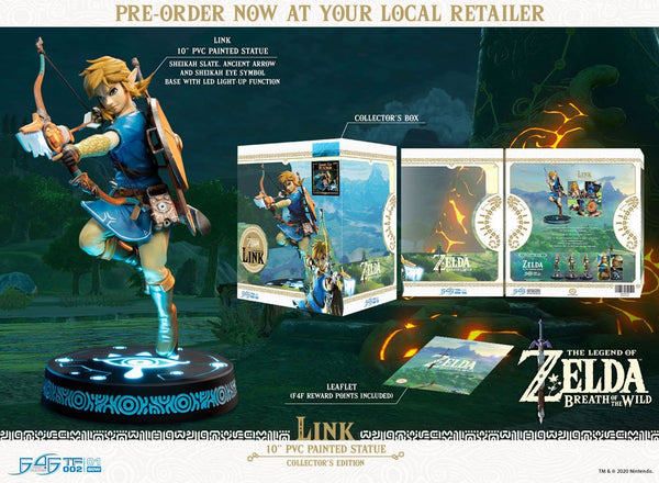 The Legend of Zelda Breath of the Wild Link Collector's Edition FIGURE PRE-ORDER (6670641856566)