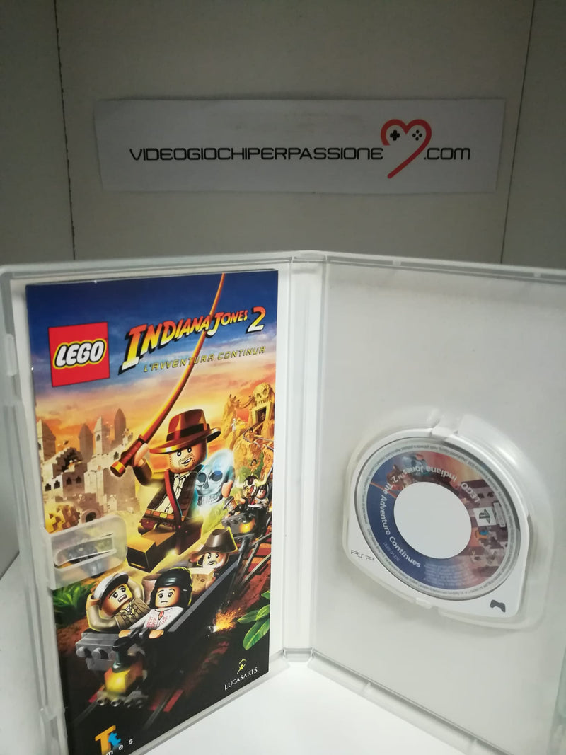 LEGO INDIANA JONES 2 L'AVVENTURA CONTINUA PSP (usato)(completamente in italiano) (6736008052790)